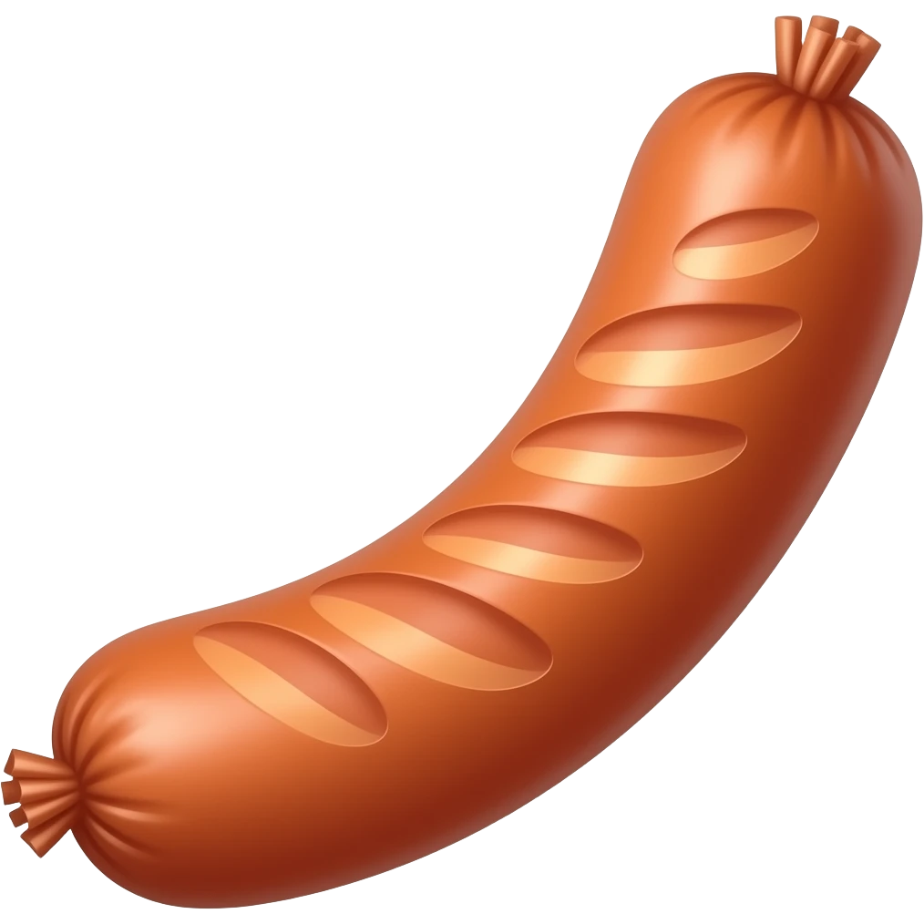 sausage emoji
