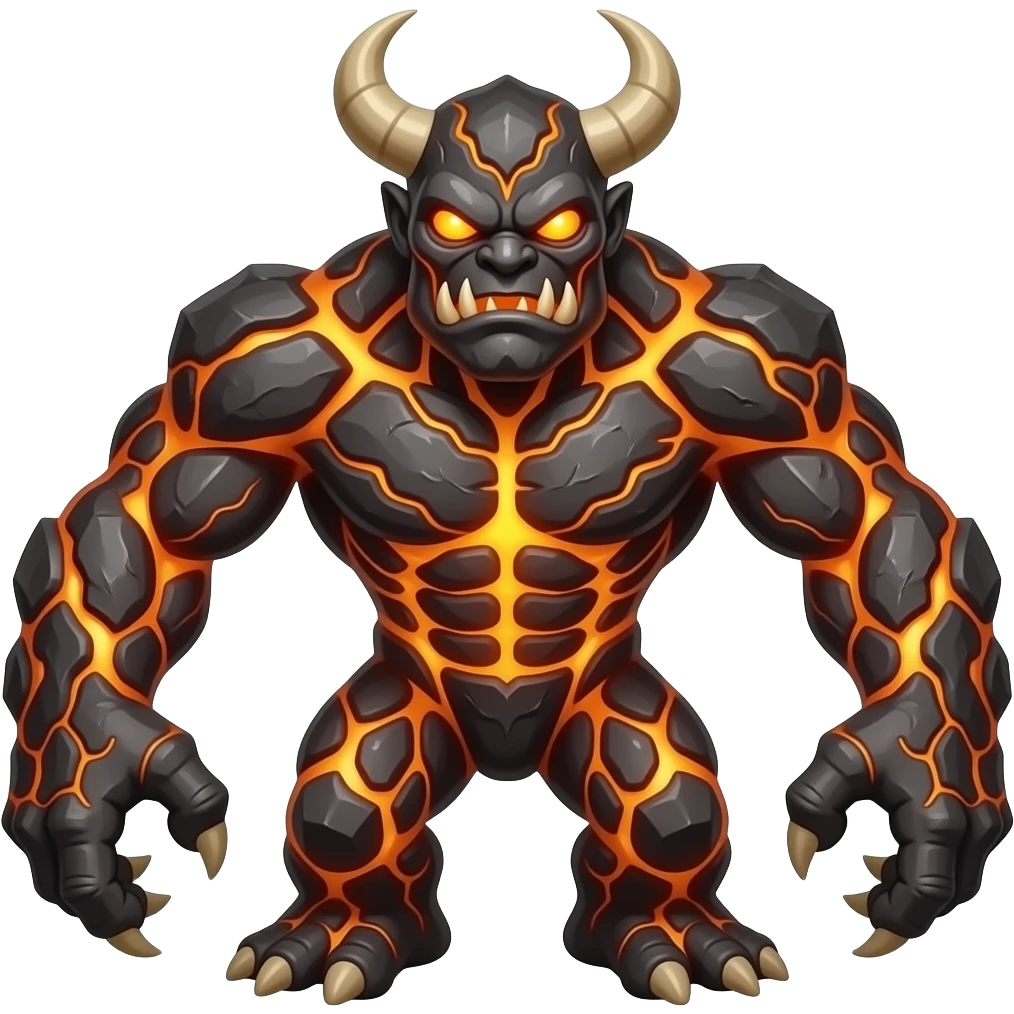 golem lava emoji