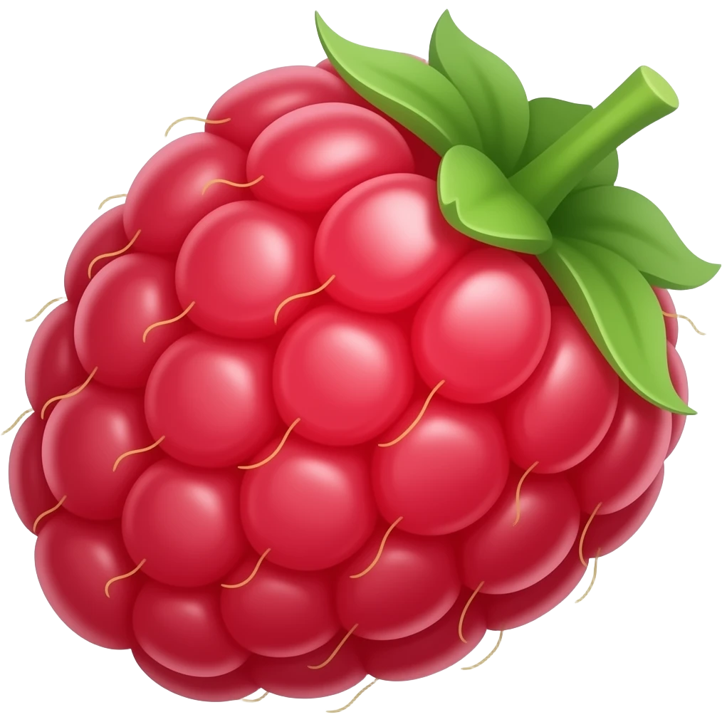 Raspberry emoji