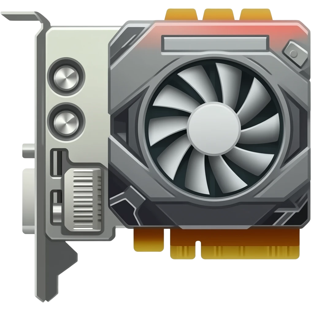 Graphic card emoji