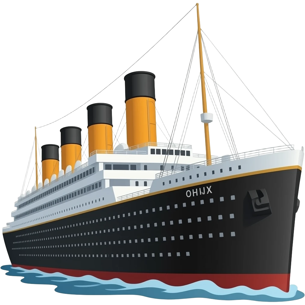 titanic emoji