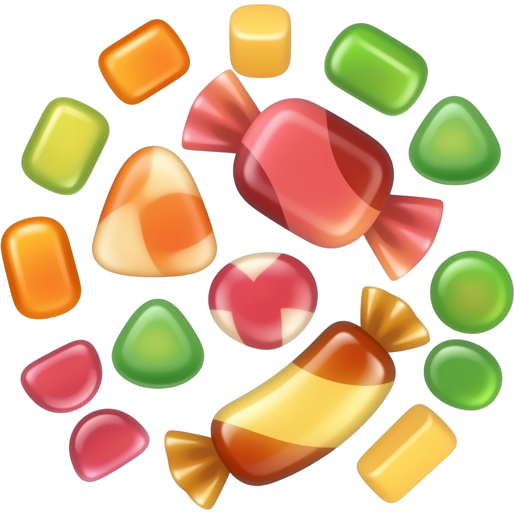 candy gummy emoji