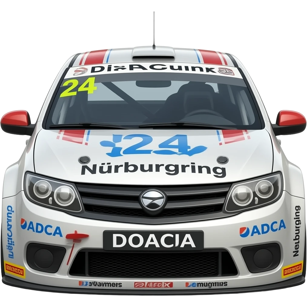 Dacia Logan 24 h Nürburgring emoji
