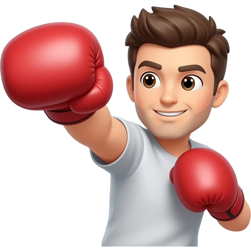 Punching air emoji
