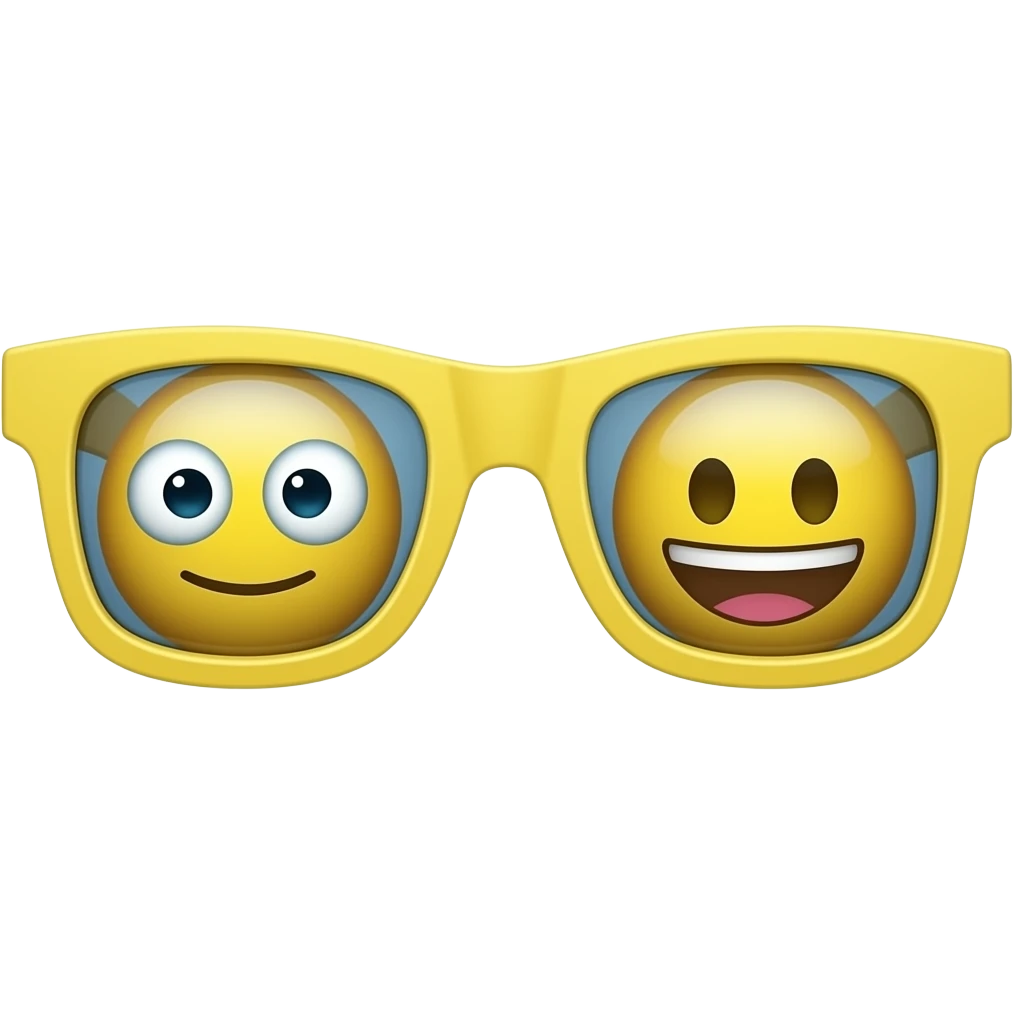 Meme glasses emoji