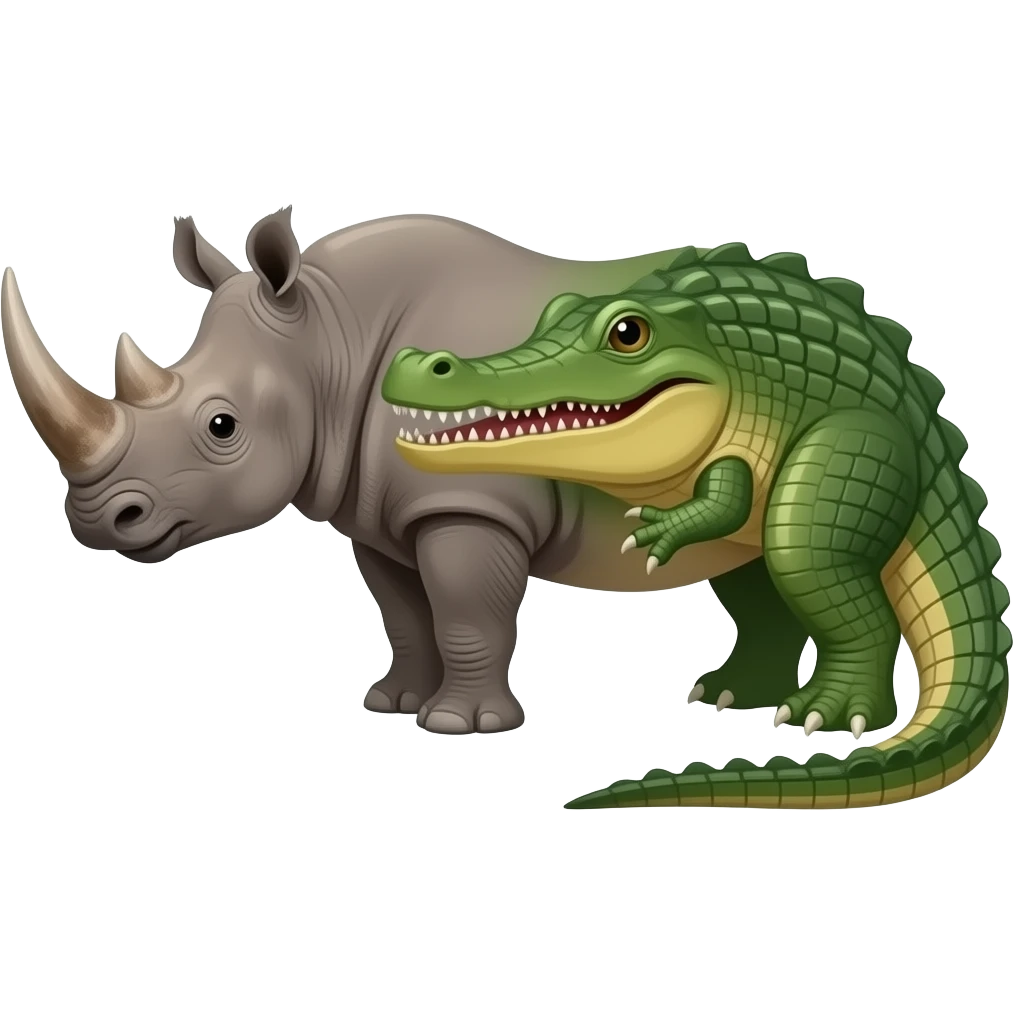 🦏🦤🐊 mix emoji