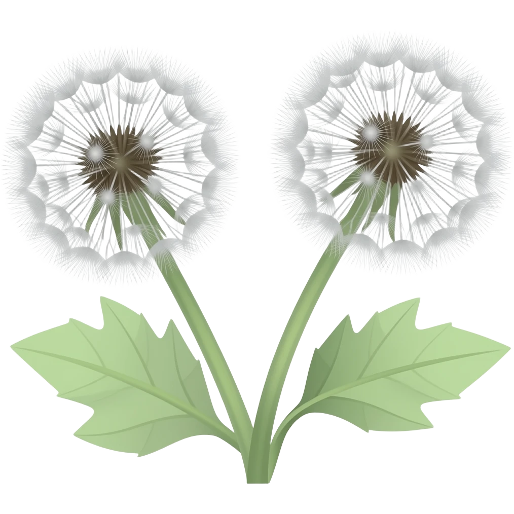 dandelions emoji