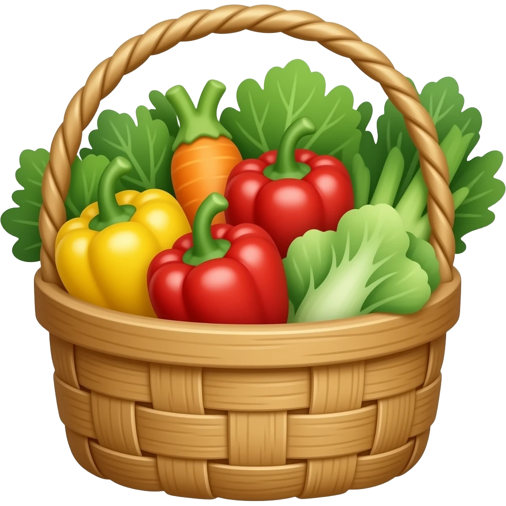 basket for vegetables emoji