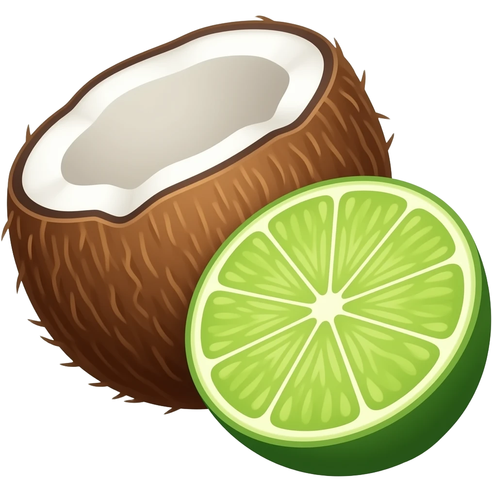 Coco citron vert emoji