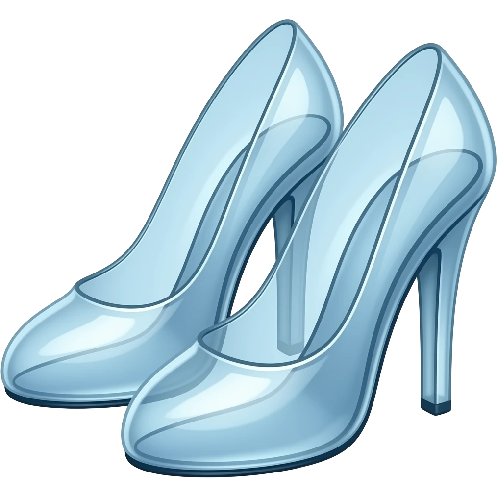 glass slippers emoji