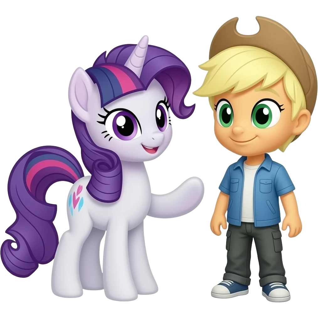 create a emoji of the mlp eg characters met the Ben 10 characters emoji