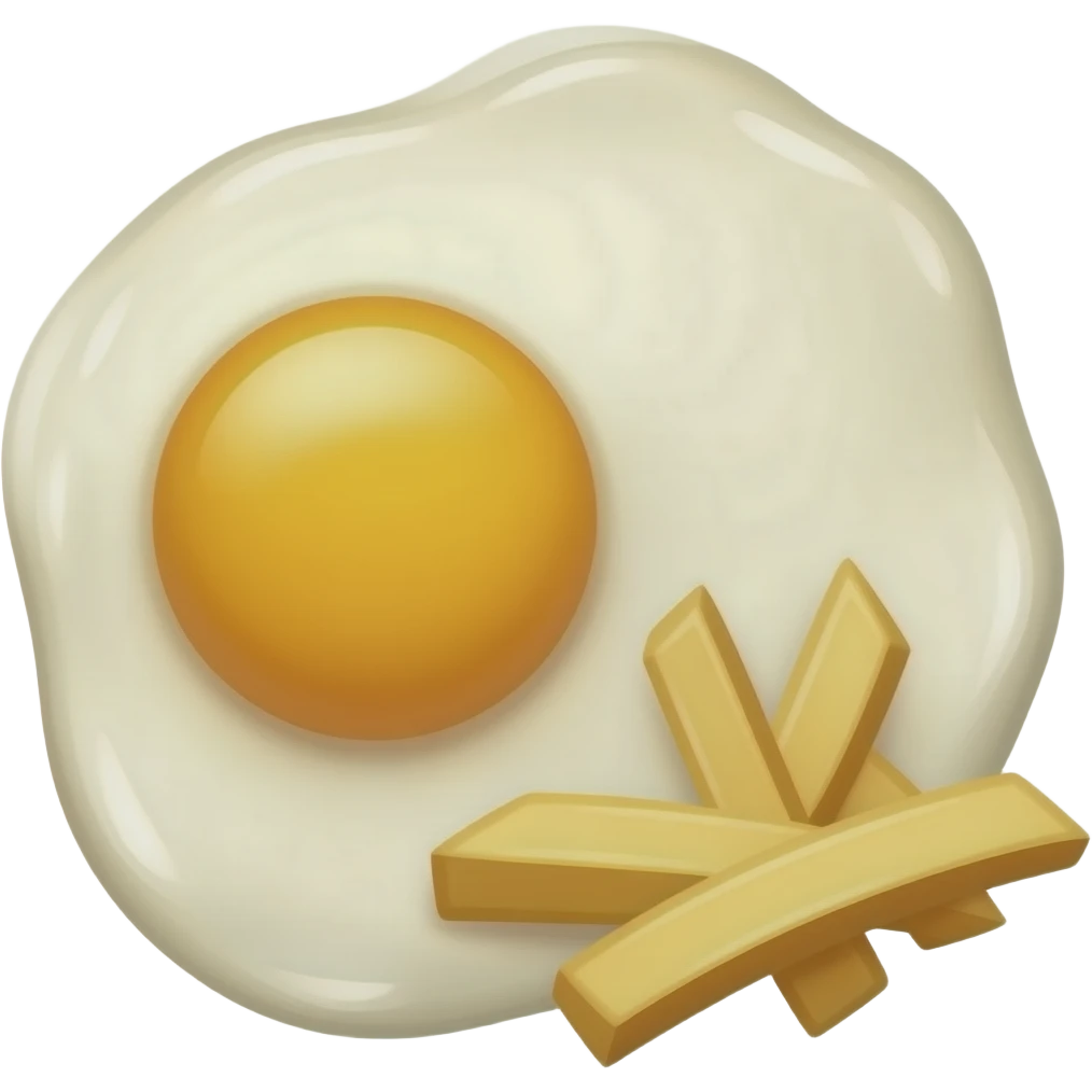 frite  egs chips emoji