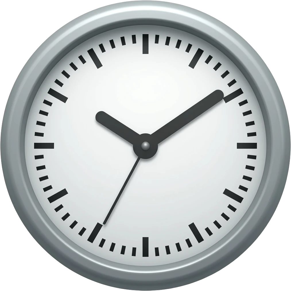 time emoji