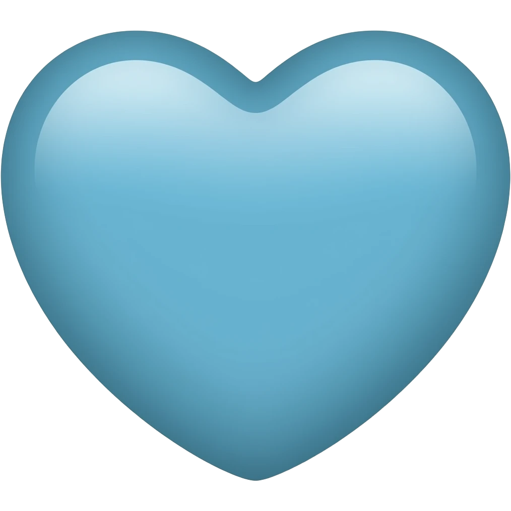 solid colored heart using hex: 6ECEB2 emoji