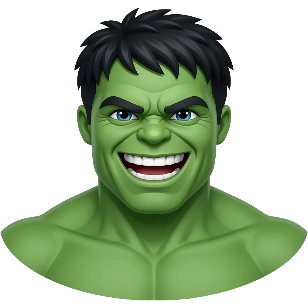 Popo riendose hulk emoji