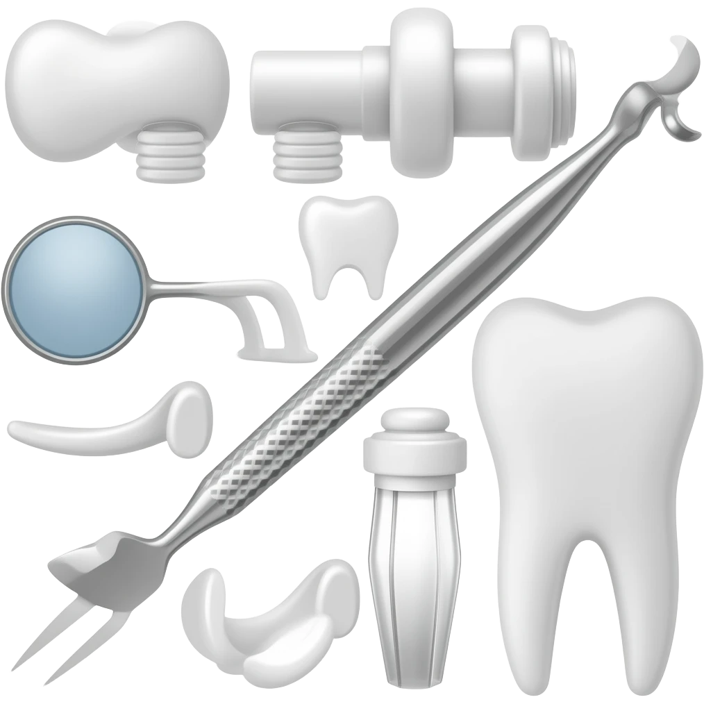 herramientas dentales emoji