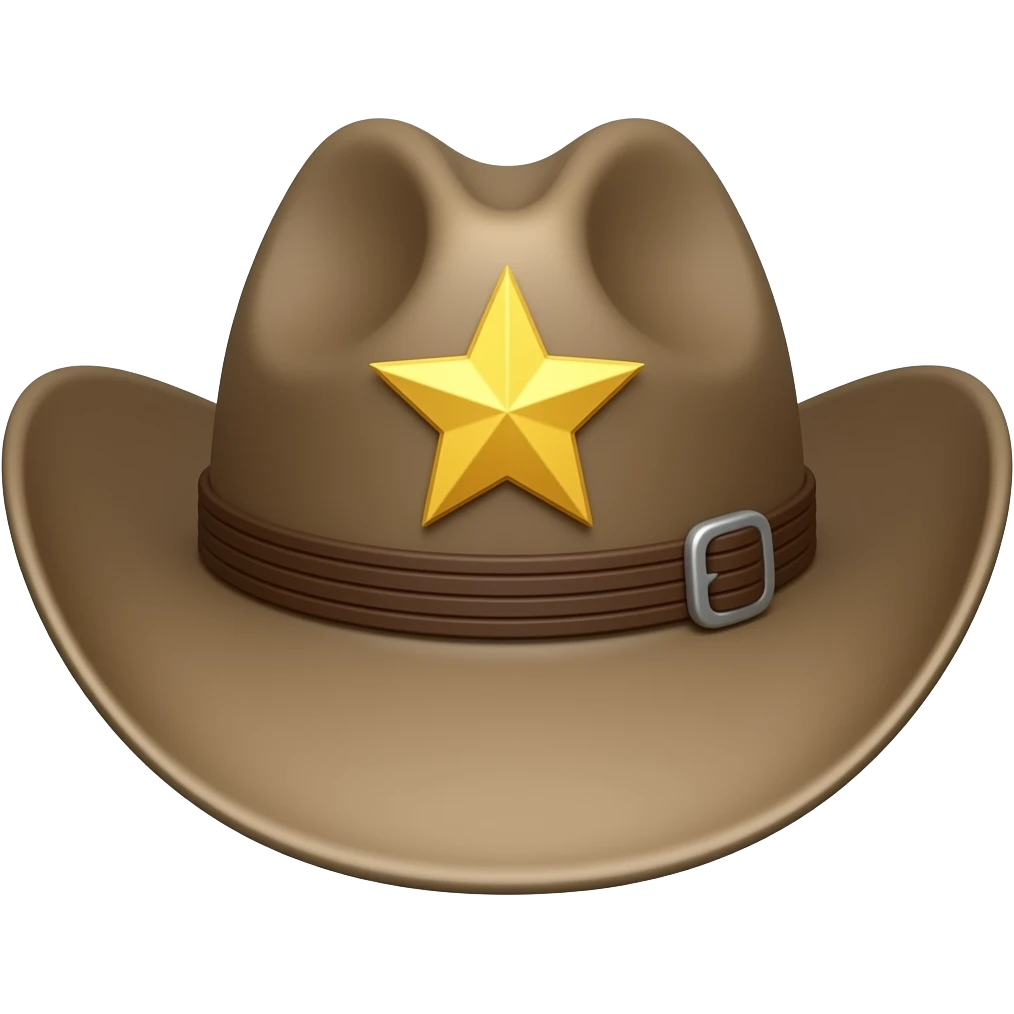 scheriff hat emoji