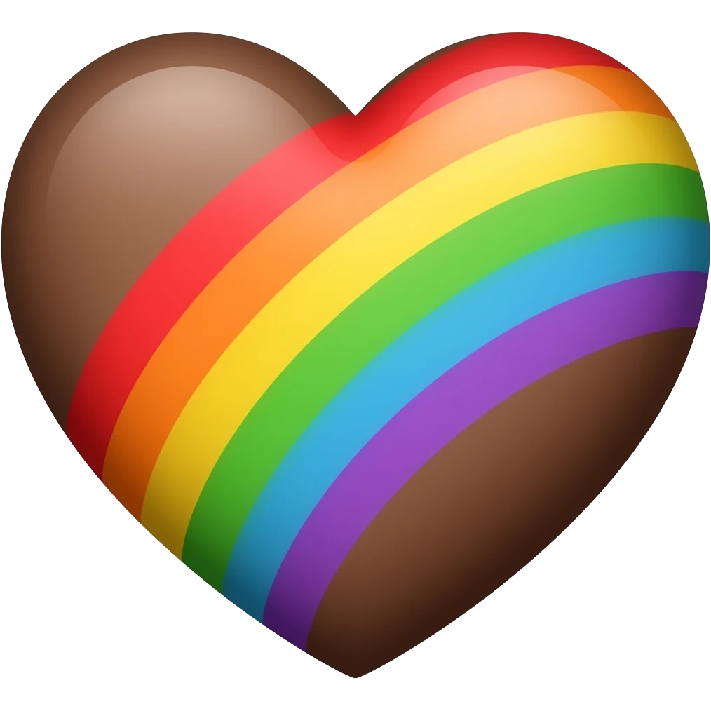 🤎🌈 emoji