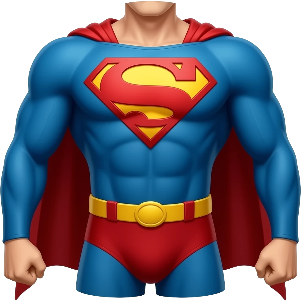 SUPERMAN COSTUME emoji
