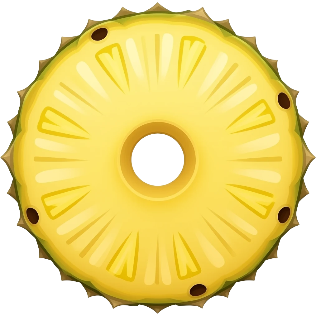 ананас долька emoji