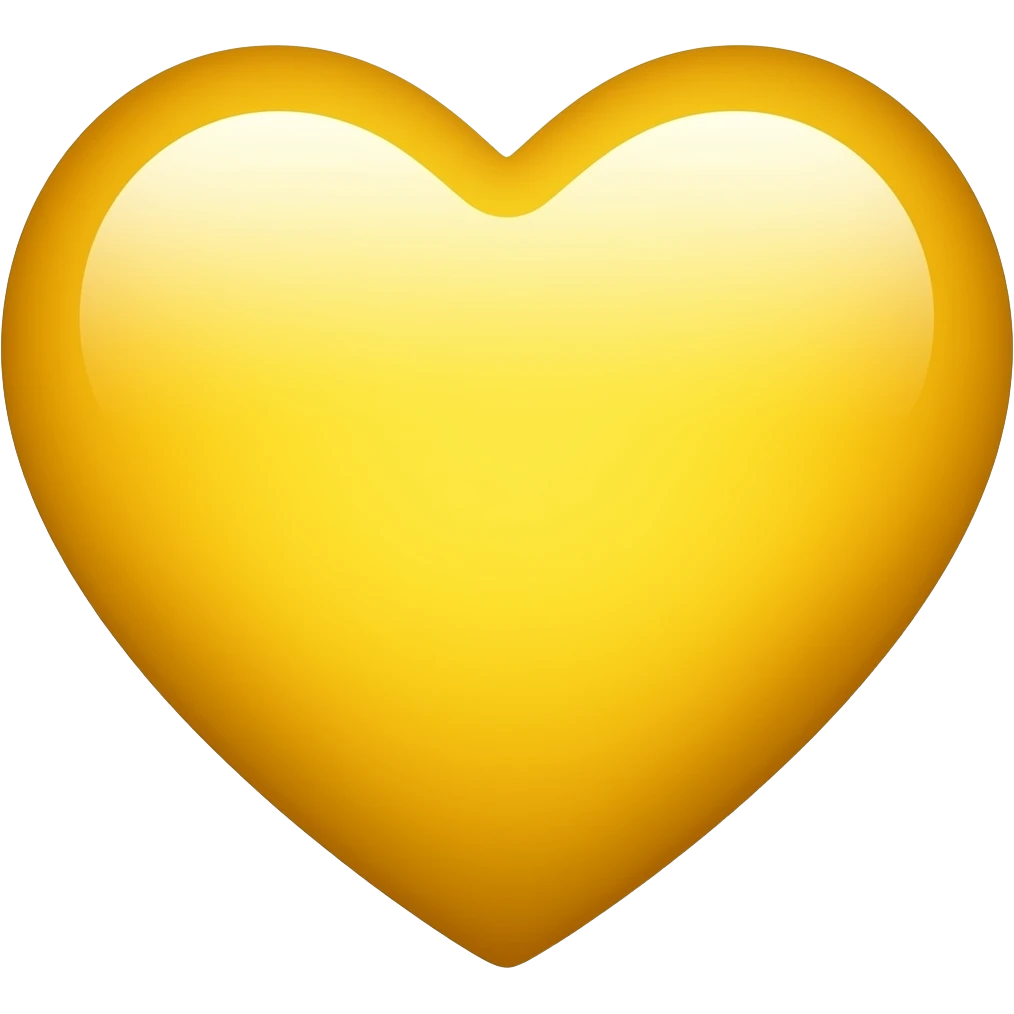 CORAZON AMARILLO emoji