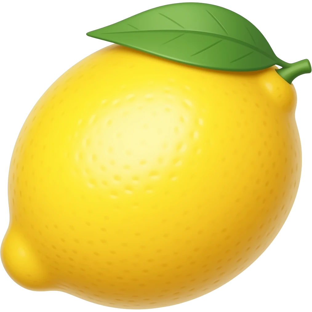 lemon emoji