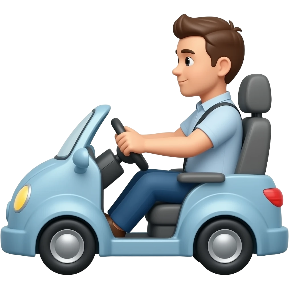 drove away emoji