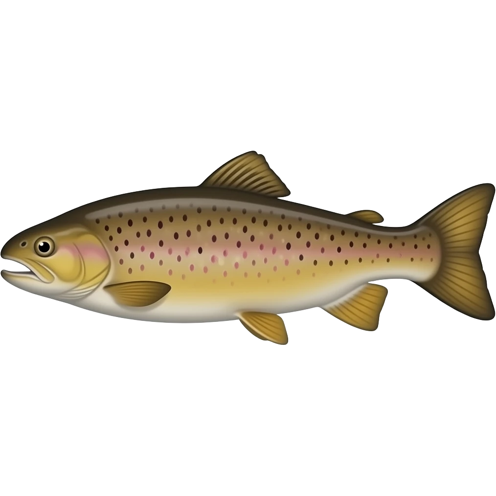 Brown trout emoji
