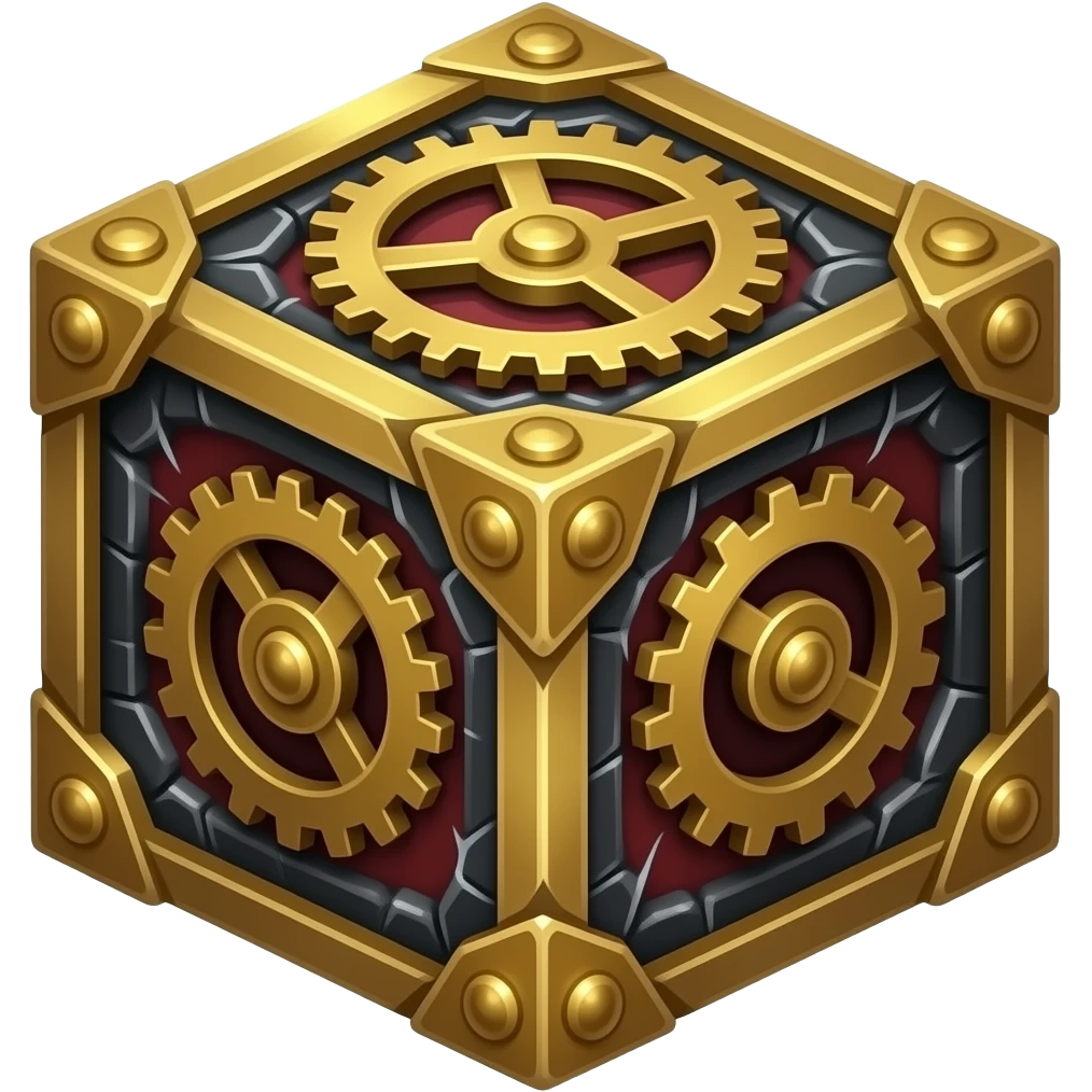 Hellraiser Puzzle Box, cube, emoji