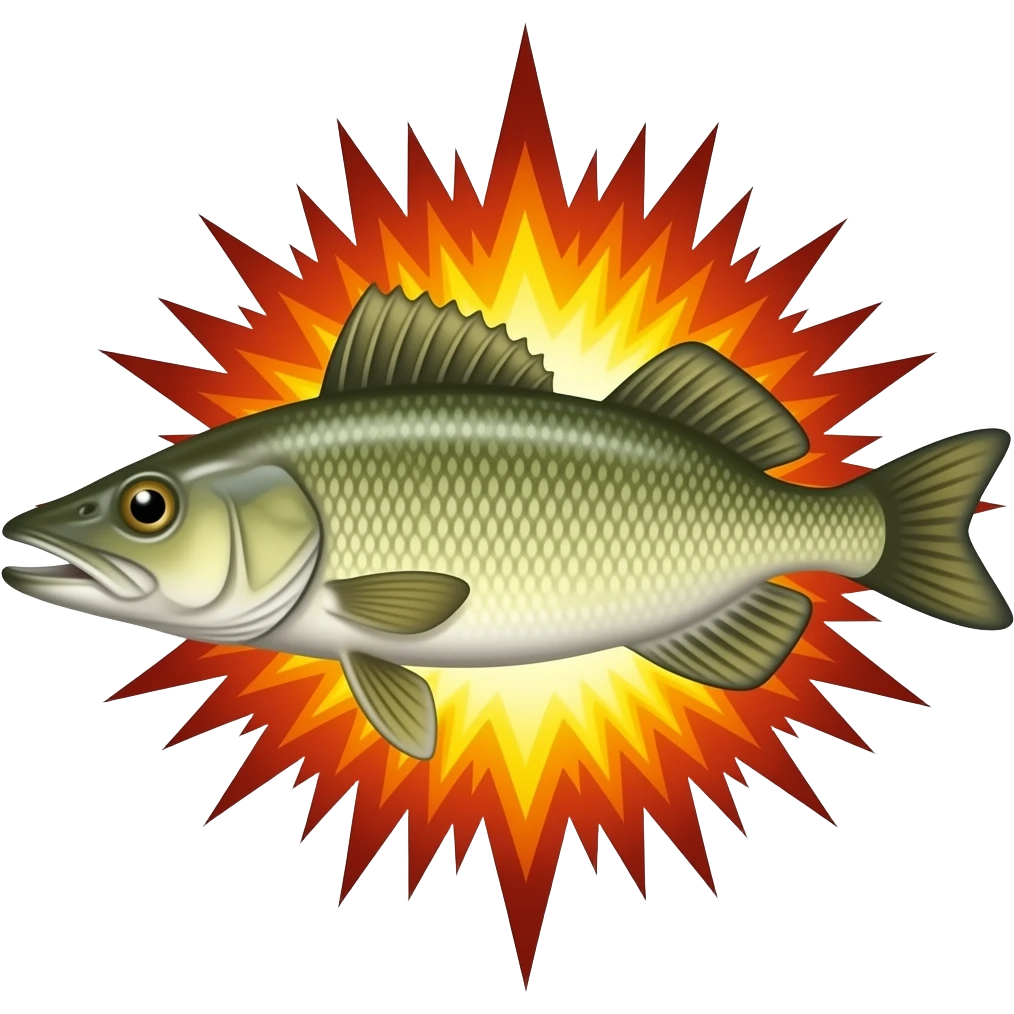 explosionpike fish emoji