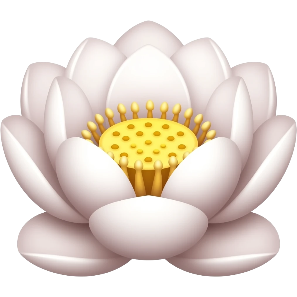 Nelumbo nucifera emoji