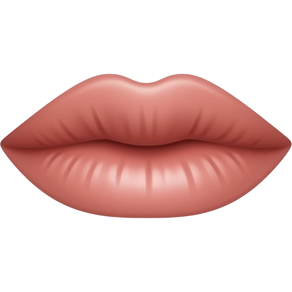 Lip emoji