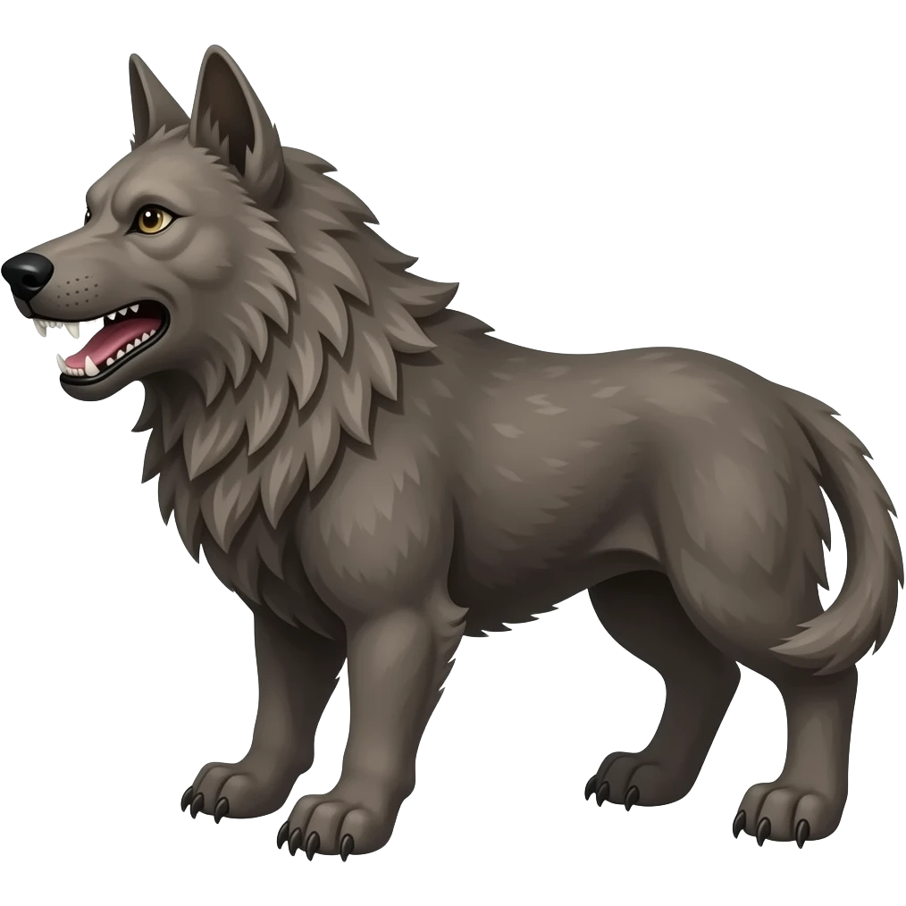 Cerberus three headed emoji
