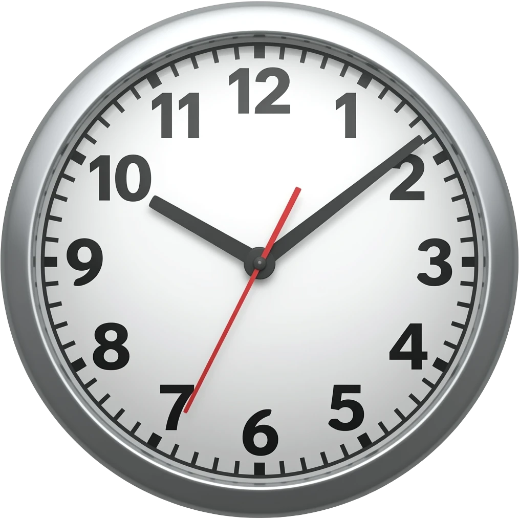 reloj emoji