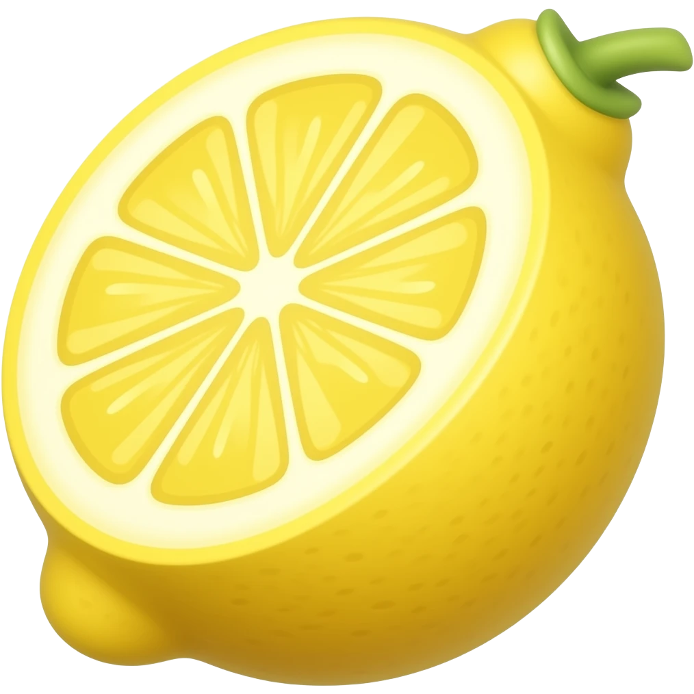 lemon sorbet emoji