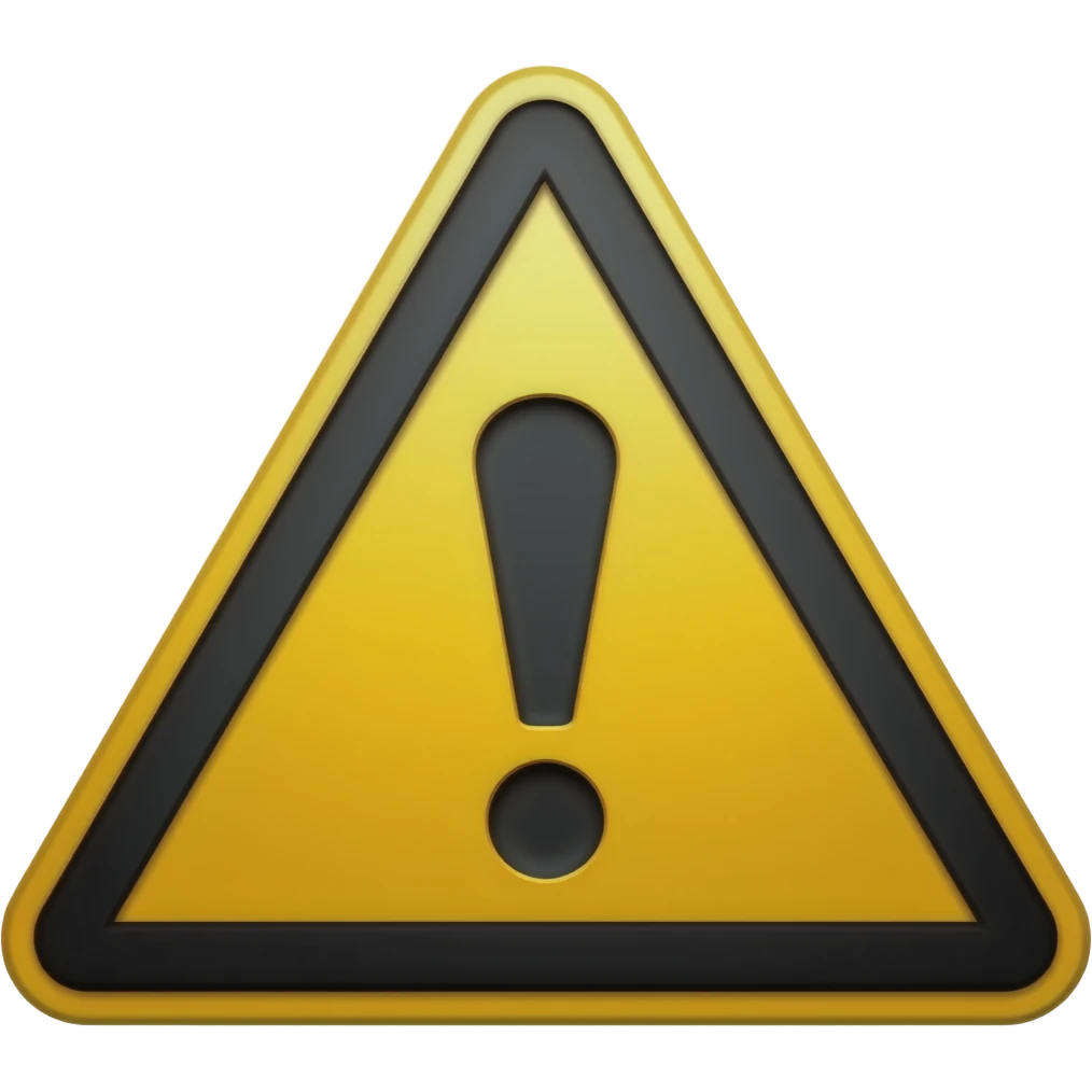 caution emoji