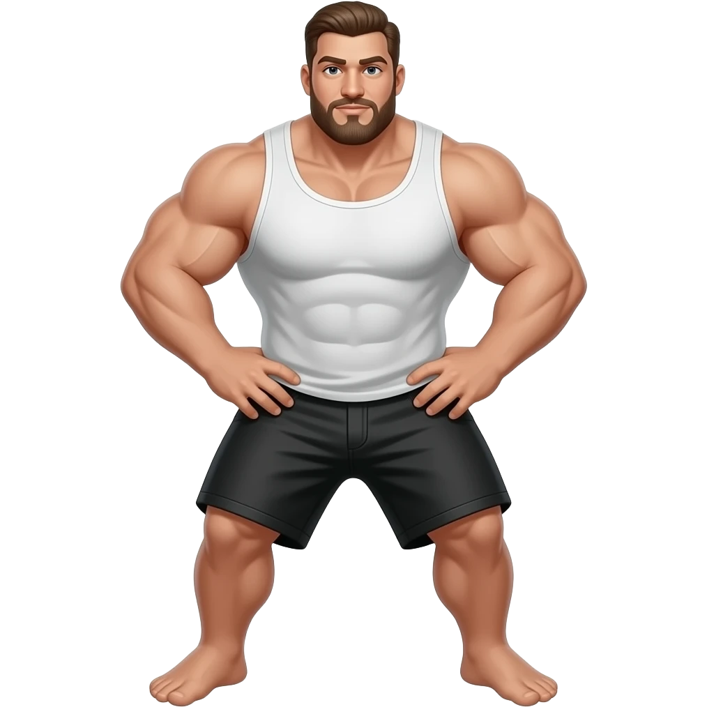 BUFF GUY TWERKING emoji