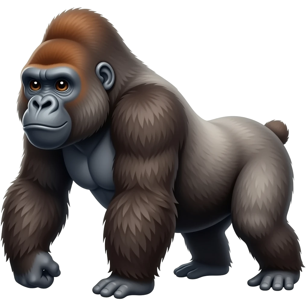 beach gorilla emoji