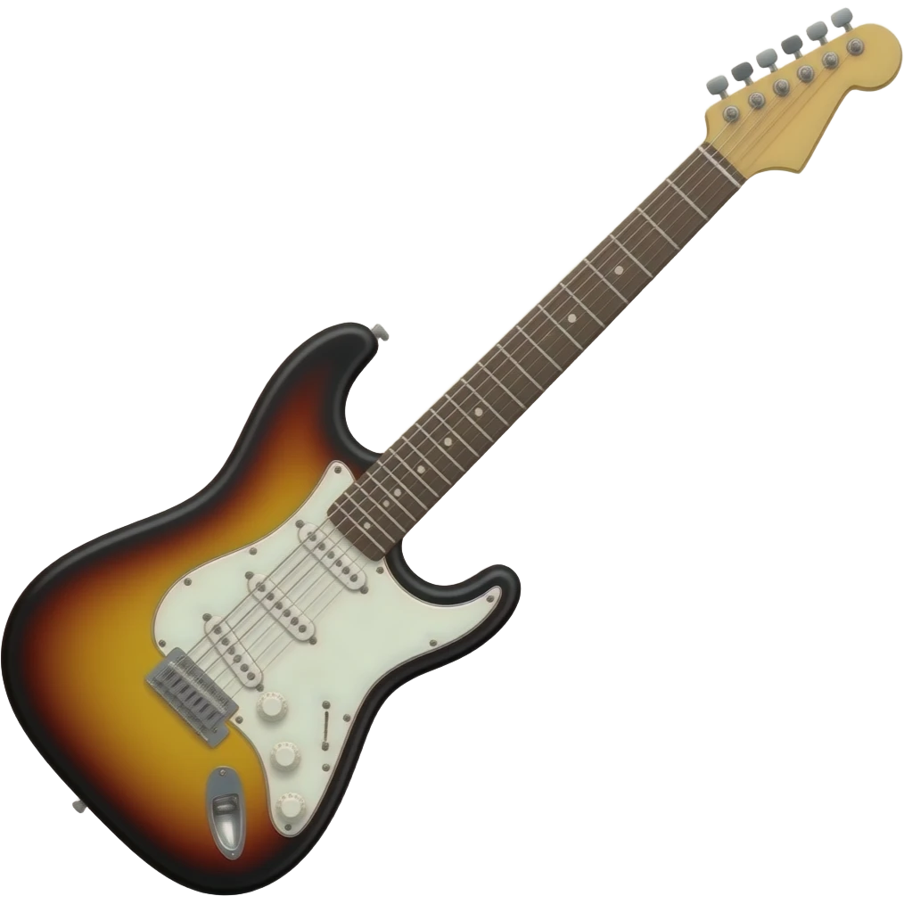 Electric guitar emoji