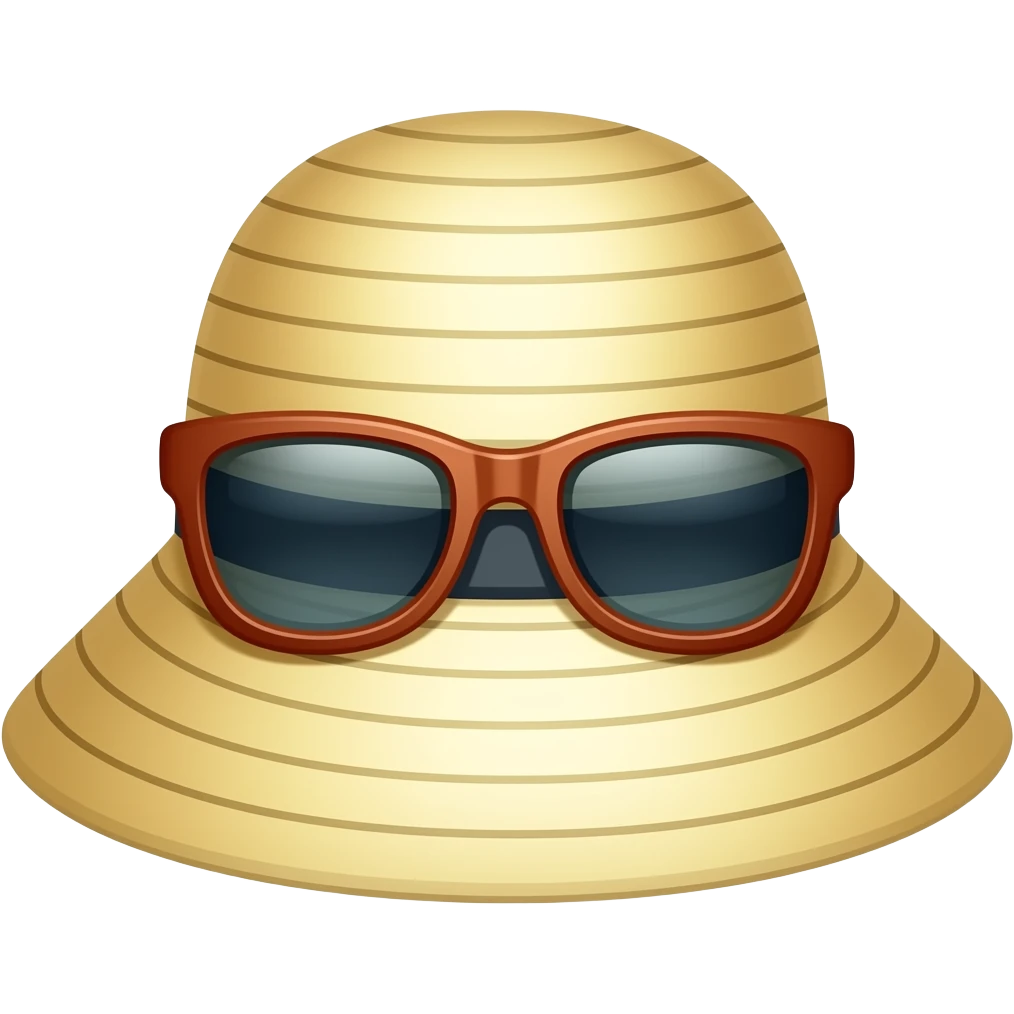 summer hat emoji