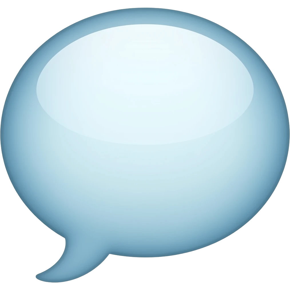 iphone text bubble emoji
