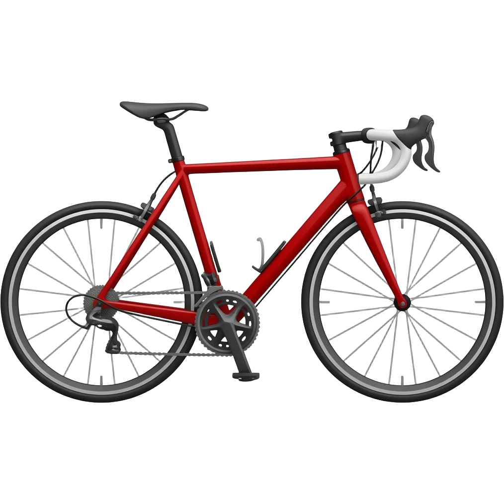 bicicleta roja emoji