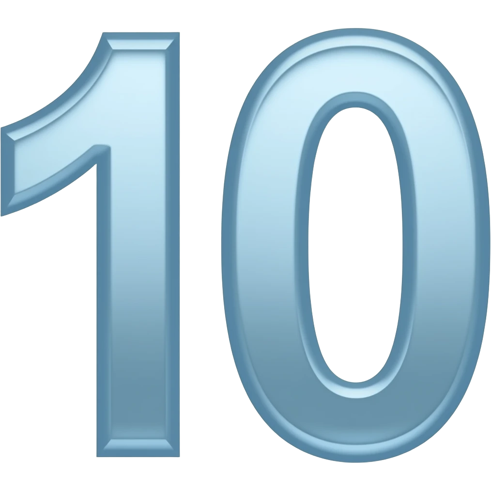 10 emoji