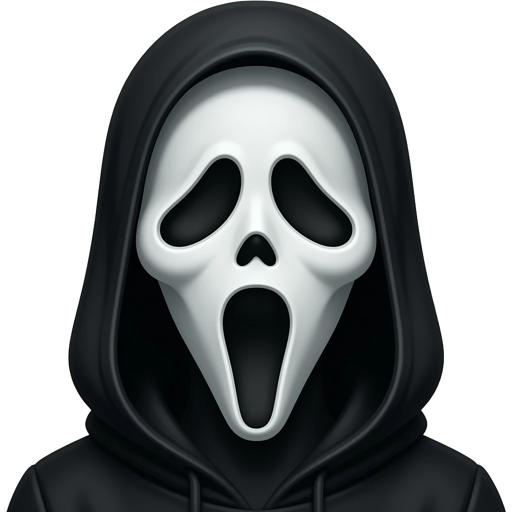 Ghostface girl emoji