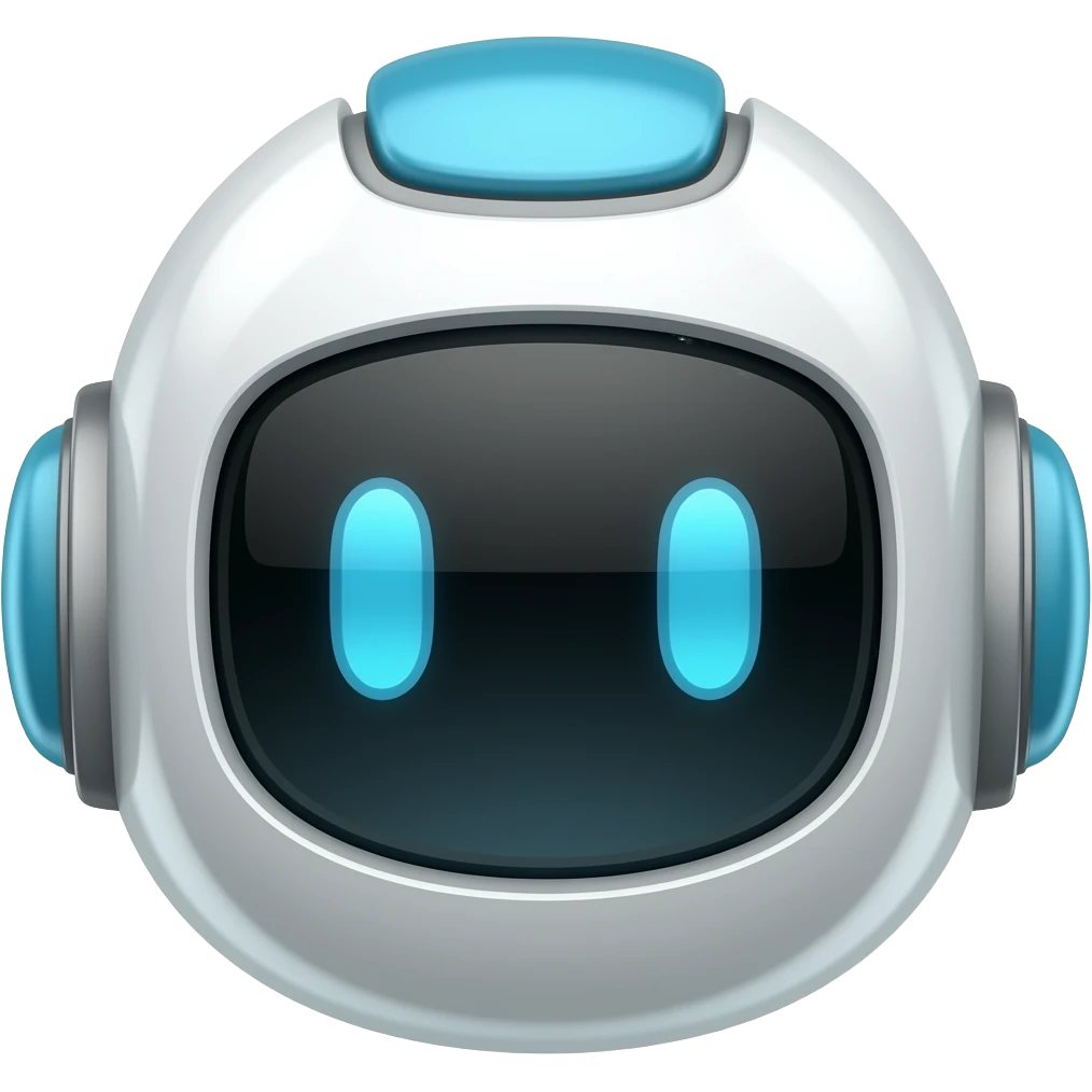 Artificial intelligence bot emoji