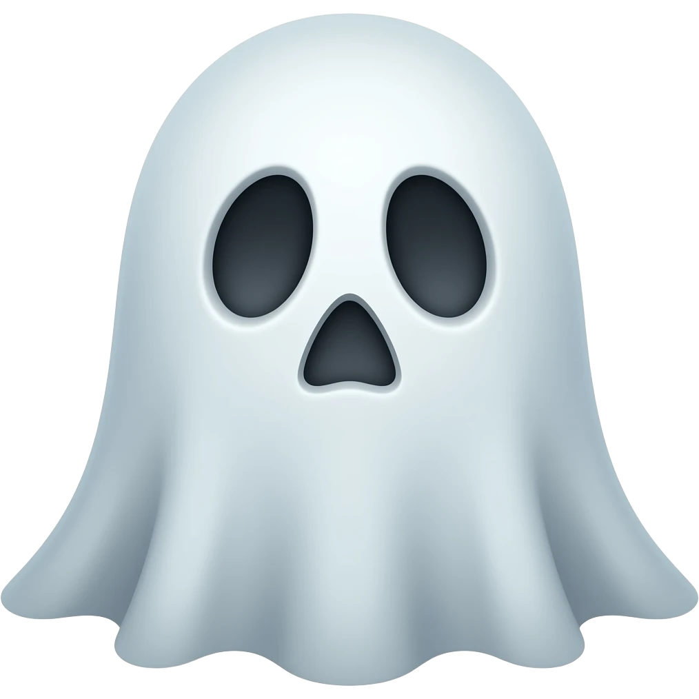 holloween ghost emoji