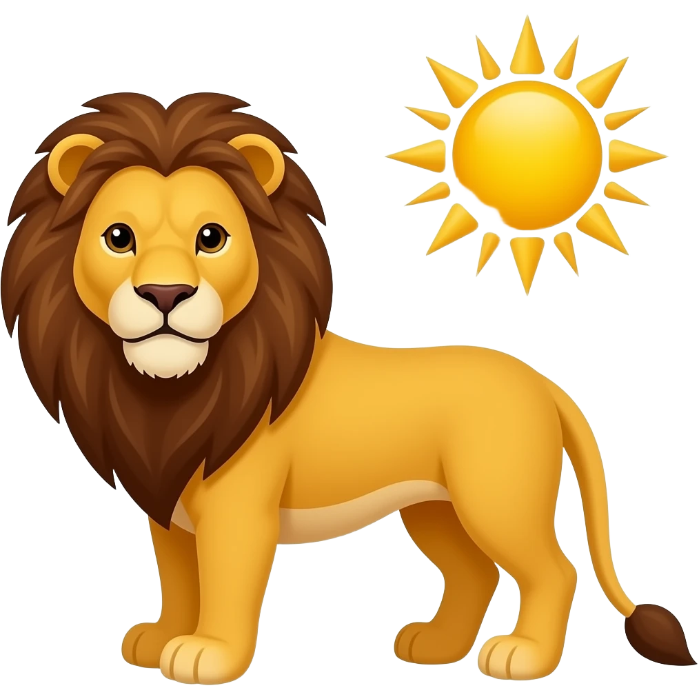 ایموجی پرچم شیر و خورشید برام بساز emoji