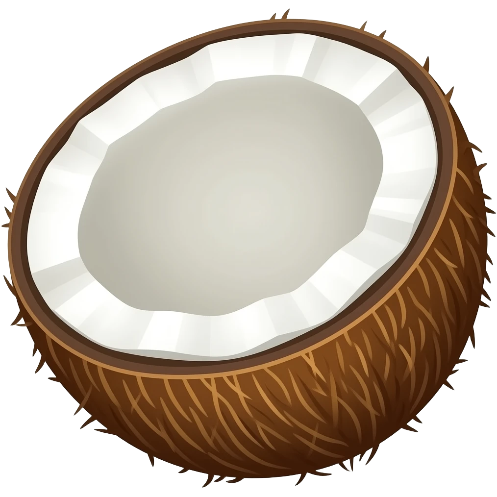 Coconut emoji