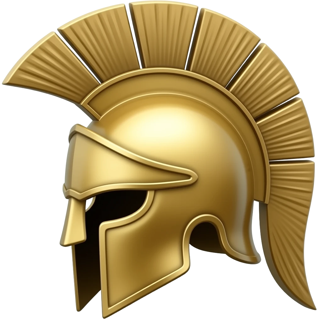 Spartan helmet emoji