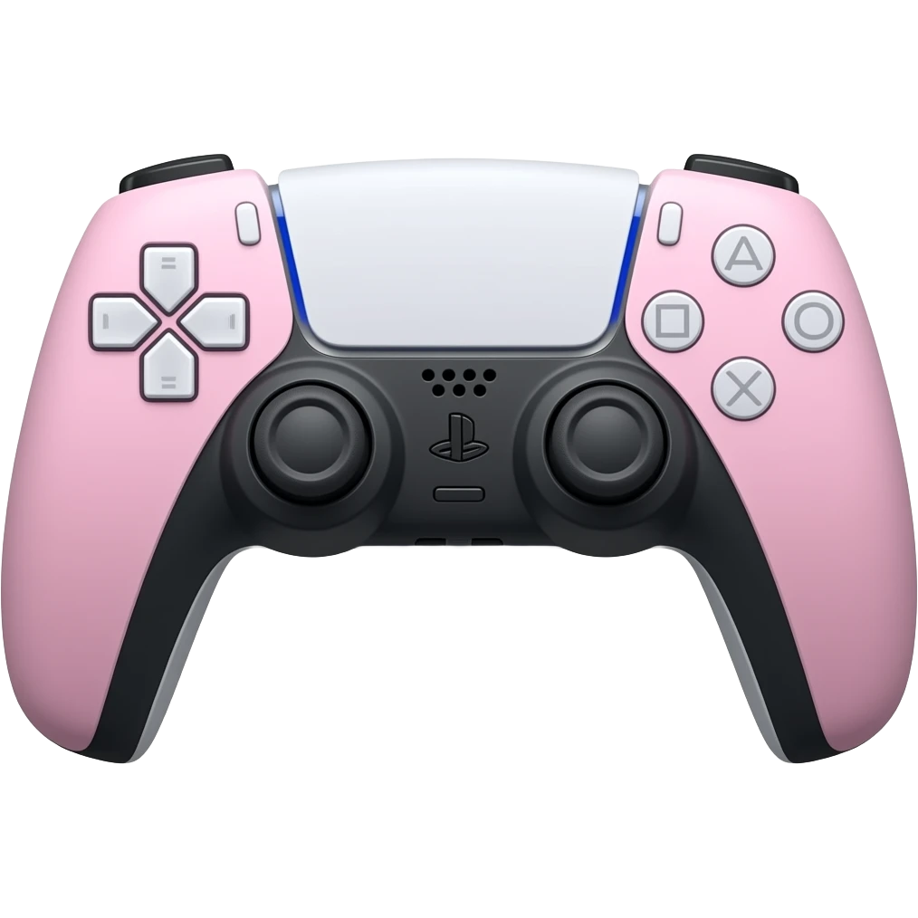 blush pink ps5 controller emoji